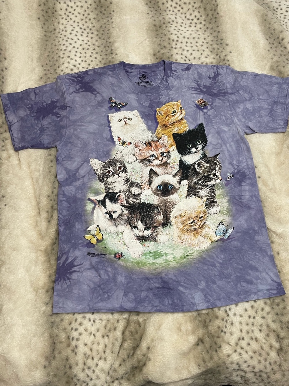 The Mountain Cat Kitten Tee T-Shirt 2011 by Greg Giordano